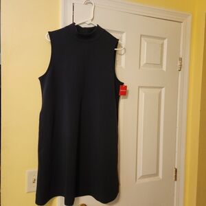 Spanxs mock turtle neck casual dress
